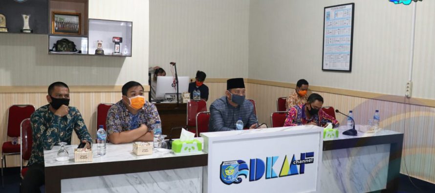 WAKIL BUPATI OKU SELATAN IKUTI VIDEO CONFERENCE PUSAT DAN DAERAH TERKAIT DENGAN TATA CARA REFOCUSING DAN RELOKASI PADA APBD TAHUN ANGGARAN 2020