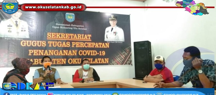 PRESS RELEASE TIM GUGUS TUGAS COVID-19 KAB. OKU SELATAN :  PDP YANG DIMAKAMKAN DI GUNUNG RAYA BELUM TENTU POSITIF COVID-19, MASIH TUNGGU HASIL TES SWAB KELUAR. MASYARAKAT DIMINTA TIDAK KUCILKAN KELUARGA
