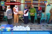 KETUA TP PKK KABUPATEN OKU SELATAN KUNJUNGI KORBAN BENCANA BANJIR  DIWILAYAH KAMPUNG SERDANG DAN KAMPUNG KEPAYANG KECAMATAN MUARADUA