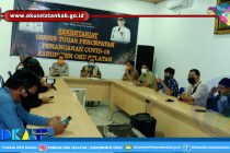 GUGUS TUGAS COVID-19 KABUPATEN OKU SELATAN GELAR PRESS RELEASE TERKAIT PERKEMBANGAN COVID-19 DI KAB. OKU SELATAN, MESKI ZONA HIJAU GUGUS TUGAS HARAPKAN MASYARAKAT OKU SELATAN SELALU PAKAI MASKER DAN JAGA JARAK