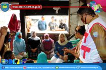 KETUA TP PKK KABUPATEN OKU SELATAN KUNJUNGI KORBAN BENCANA TANAH LONGSOR DI KECAMATAN PULAU BERINGIN