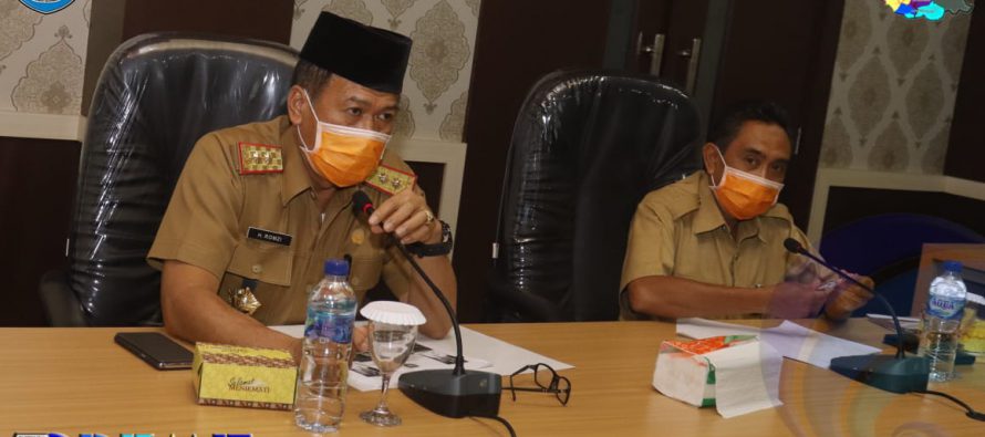 PEMERINTAH KABUPATEN OKU SELATAN GELAR RAPAT KOORDINASI EVALUASI  TERHADAP PENERIMAAN PENDAPATAN ASLI DAERAH/PAD SEKTOR RETRIBUSI DAERAH TAHUN ANGGARAN 2020