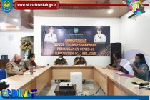 GUGUS TUGAS COVID-19 KABUPATEN OKU SELATAN GELAR PRESS RELEASE TERKAIT PERKEMBANGAN COVID-19 DI OKU SELATAN