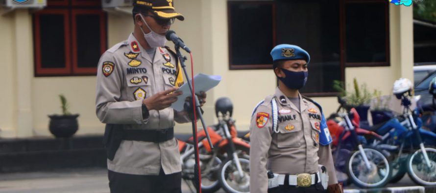 ASISTEN I HADIRI APEL KESIAPSIAGAAN PENANGGULANGAN BENCAN KEBAKARAN HUTAN DAN LAHAN DI MAPOLRES OKU SELATAN