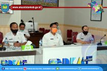 PEMERINTAH KABUPATEN OKU SELATAN IKUTI VIDEO KONFERENSI DALAM RANGKA RAPAT KOORDINASI PEMANTAPAN PELAKSANAAN TAHAPAN PILKADA SERENTAK ANTARA PEMERINTAH KABUPATEN/KOTA YANG AKAN MENGIKUTI PEMILU TAHUN 2020