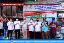 PEMERINTAH KABUPATEN OKU SELATAN GELAR KEGIATAN PENYEMPROTAN DISINFEKTAN DI PASAR TRADISIONAL KECAMATAN BPRRT