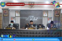 SEKRETARIS DAERAH PEMKAB OKU SELATAN BACAKAN PIDATO PENGANTAR NOTA KEUANGAN PADA RAPAT PARIPURNA DPRD OKU SELATAN, 4 ANGGOTA DPRD OKU SELATAN PERWAKILAN DAERAH PEMILIHAN SAMPAIKAN HASIL LAPORAN RESES