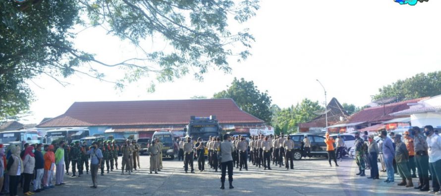 PEMERINTAH OKU SELATAN GELAR KEGIATAN APEL BERSAMA HIMBAUAN PROTOKOL KESEHATAN COVID-19 MELALUI MEDIA SOSIAL
