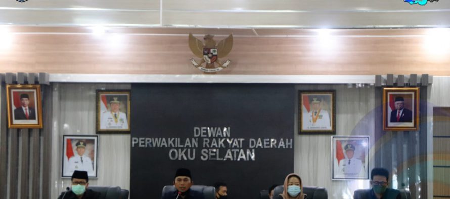 ENAM FRAKSI SAMPAIKAN PANDANGAN UMUM ANGGOTA DPRD PADA RAPAT  PARIPURNA DPRD KABUPATEN OKU SELATAN