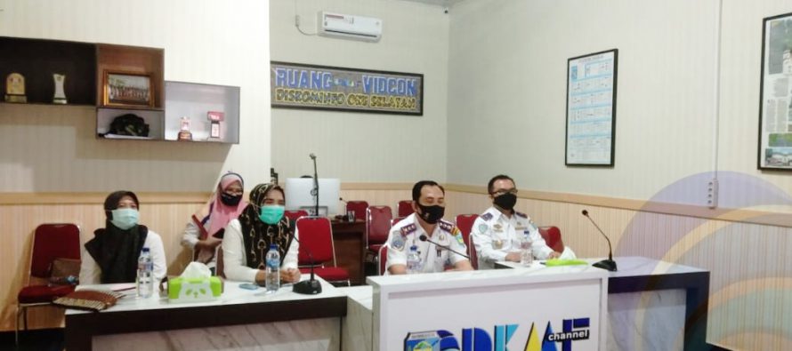 PEMERINTAH KABUPATEN OKU SELATAN IKUTI SOSIALISASI BERSAMA DIRJEN PERHUBUNGAN MELALUI VIDEO CONFERENCE