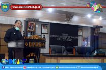 BUPATI OKU SELATAN HADIRI RAPAT PARIPURNA TERKAIT TANGGAPAN BUPATI TERHADAP PANDANGAN UMUM FRAKSI-FRAKSI DPRD OKU SELATAN