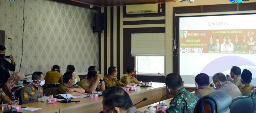 PEMKAB OKU SELATAN GELAR RAPAT AKHIR PEMANTAPAN PERINGATAN HUT KE-75 KEMERDEKAAN RI TAHUN 2020 DI KABUPATEN OKU SELATAN, PELAKSANAAN PERINGATAN BERBEDA DARI TAHUN-TAHUN SEBELUMNYA