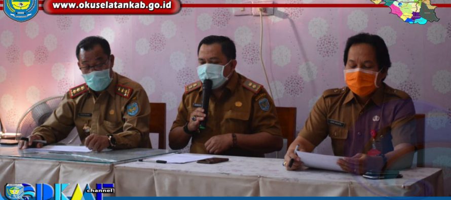 SATGAS PENANGANAN COVID-19 KAB. OKU SELATAN GELAR PRESS RELEASE : HASIL TES SWAB TERAKHIR WAKIL BUPATI OKU SELATAN NEGATIF, PEMKAB OKU SELATAN UCAPKAN TERIMA KASIH KEPADA MASYARAKAT ATAS DOA DAN DUKUNGAN TERKAIT KESEMBUHAN WAKIL BUPATI OKU SELATAN