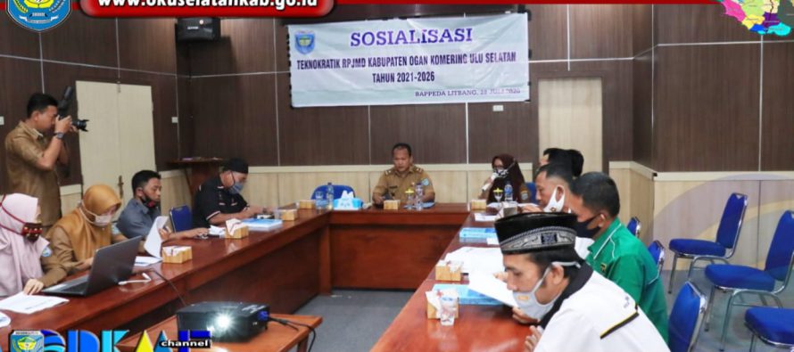 BAPPEDA LITBANG KABUPATEN  OKU SELATAN GELAR KEGIATAN SOSIALISASI RPJMD TEKNOKRATIK TAHUN 2021-2026