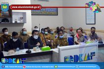 DINAS PERTANIAN OKU SELATAN  BERSAMA DINAS PERTANIAN SUMSEL GELAR VERIFIKASI LUAS LAHAN BAKU SAWAH DI OKU SELATAN MELALUI VIDEO CONFERENCE