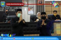 BUPATI OKU SELATAN HADIRI RAPAT PARIPURNA DALAM RANGKA PEMBAHASAN RAPERDA PERTANGGUNG JAWABAN PELAKSANAAN APBD TAHUN 2019 DAN PEMBAHASAN  RAPERDA TAHUN 2020