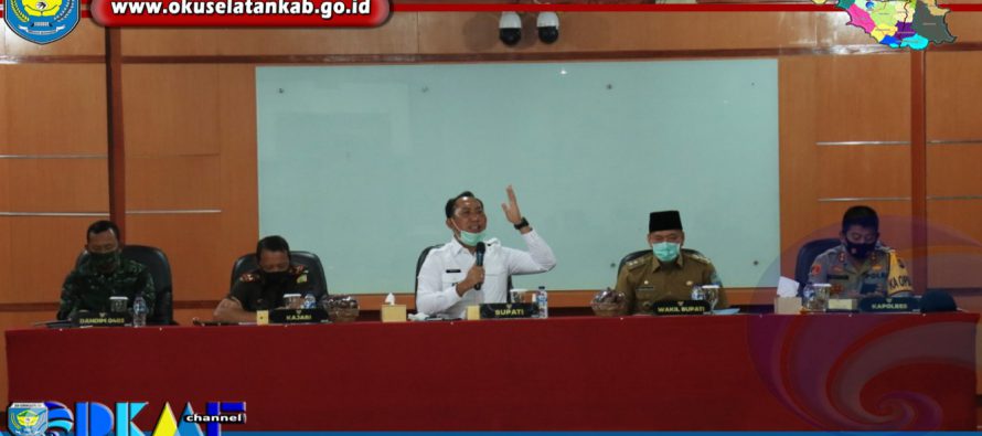 PEMKAB OKU SELATAN GELAR RAPAT PEMANTAPAN KEGIATAN JASS 9, BUPATI OKU SELATAN PASTIKAN PELAKSANAAN JASS 9 TETAP PADA 22 AGUSTUS 2020