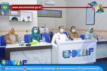 BUPATI OKU SELATAN DAN KETUA TP PKK OKU SELATAN IKUTI RAKOR PENCAPAIAN TARGET REALISASI APBD TAHUN 2020 DAN SOSIALISASI PENGGUNAAN MASKER,CUCI TANGAN SERTA JAGA JARAK UNTUK PERUBAHAN PRILAKU BARU MASA PANDEMI COVID-19 BERSAMA KEMENDAGRI