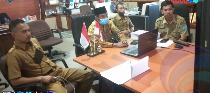 ASISTEN III BIDANG ADMINISTRASI UMUM SETDA OKU SELATAN IKUTI RAKOR BERSAMA KEMENTRIAN DALAM NEGERI MELALUI VIDCON