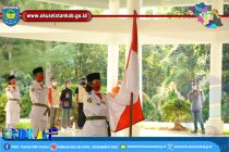 WAKIL BUPATI OKU SELATAN HADIRI PENGUKUHAN ANGGOTA PASKIBRAKA OKU SELATAN TAHUN 2020