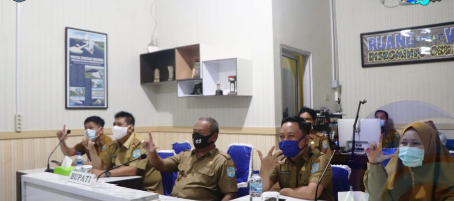 PEMKAB OKU SELATAN IKUTI REVIEW TINDAK LANJUT PENGELOLAAN SP4N-LAPOR!