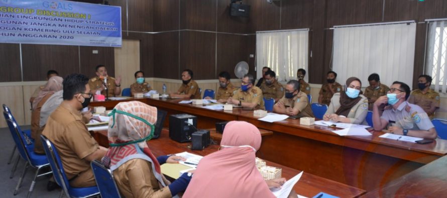 BAPPEDA LITBANG KABUPATEN OKU SELATAN GELAR KEGIATAN SOSIALISASI KLHS RPJMD  TAHUN 2020