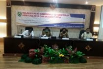 PEMKAB OKU SELATAN IKUTI RAKOR KETERSEDIAAN AMBULANCE DAN INTERNET DESA