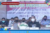 BUPATI OKU SELATAN IKUTI VIDEO CONFERENCE OPERASI MANTAP PRAJA 2020 PILKADA SERENTAK 09 DESEMBER 2020