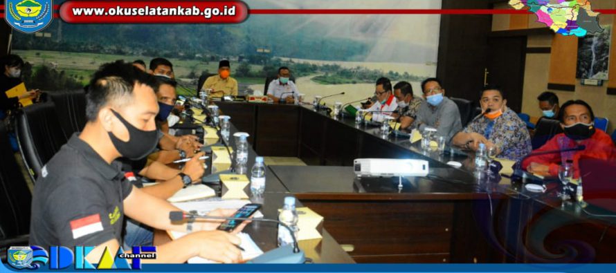 WAKIL BUPATI OKU SELATAN PIMPIN LANGSUNG RAPAT LANJUTAN TERKAIT PERSIAPAN PORPROV SUMSEL KE XIII TAHUN 2021