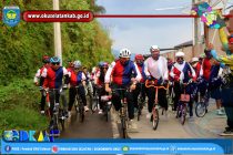 BUPATI DAN WAKIL BUPATI OKU SELATAN IKUTI GOWES BERSAMA BROMPTON OWNER SRIWIJAYA (BOS)