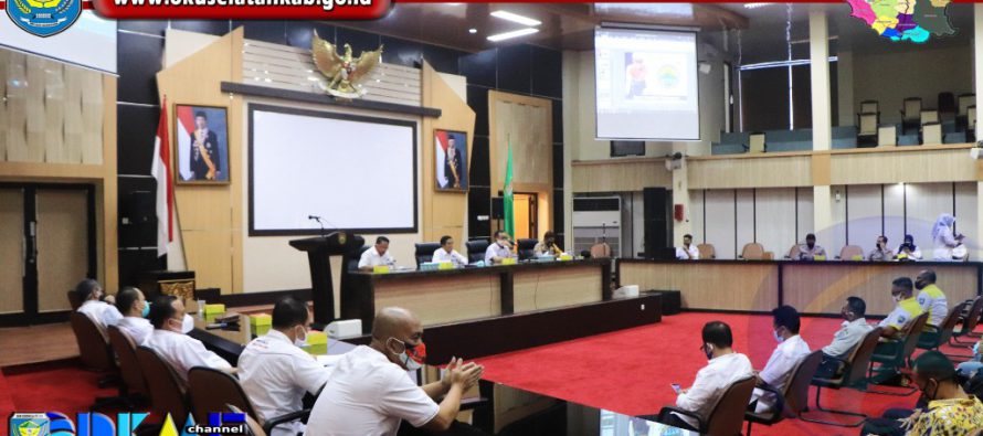 PEMPROV SUMSEL GELAR RAPAT PERSIAPAN SRIWIJAYA RANAU GRAN FONDO TAHUN 2020 BERSAMA PEMKAB OKU SELATAN
