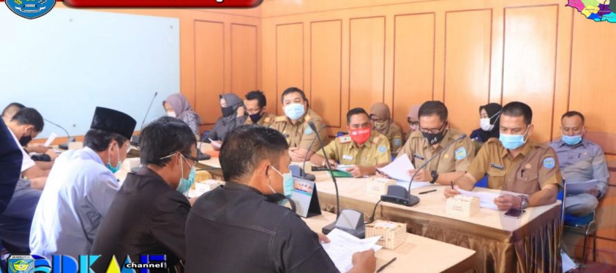 SEKDA OKU SELATAN HADIRI RAPAT BANMUS TERKAIT JADWAL RAPAT PARIPURNA DPRD TAHUN 2020