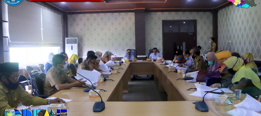 DINAS PENDIDIKAN KAB OKU SELATAN GELAR RAPAT PENYUSUNAN DRAF PERBUP BUPATI OKU SELATAN TENTANG PENYELENGGARAAN PROGRAM PENDIDIKAN ANAK USIA DINI