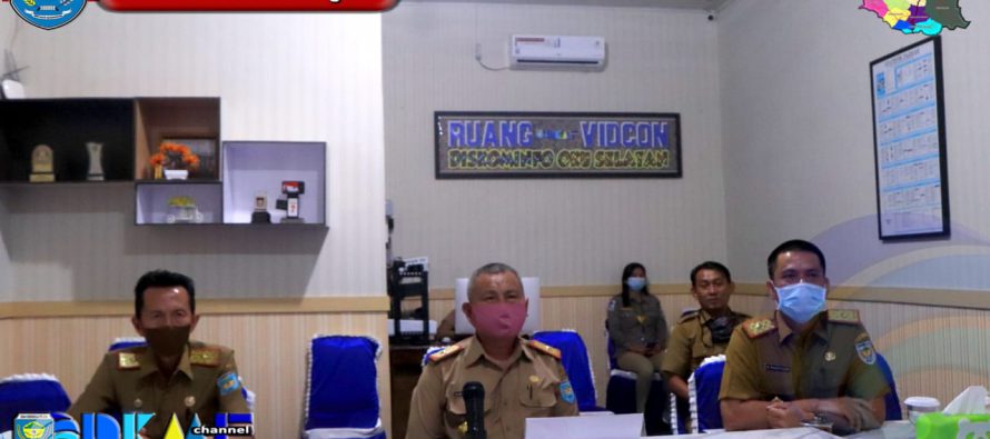 PEMERINTAH KABUPATEN OKU SELATAN IKUTI RAKERNAS AKUNTANSI DAN PELAPORAN KEUANGAN PEMERINTAH TAHUN 2020 MELALUI VIRTUAL