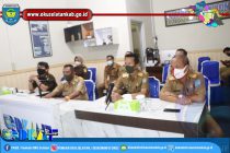 PEMERINTAH DAERAH OKU SELATAN IKUTI VIRTUAL BERSAMA PEMERINTAH PROVINSI SUM-SEL DAN PIMPINAN KPK SERTA PT-KAI