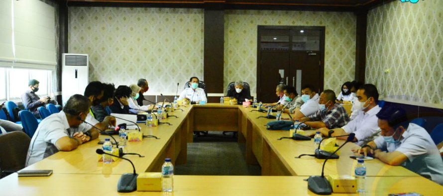 KICK OFF MEETING PEMBANGUNAN GOR TIPE B DI OKU SELATAN