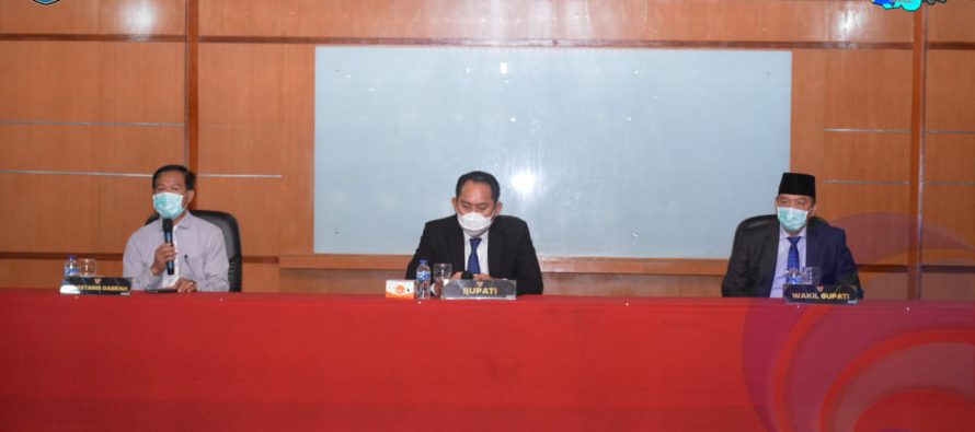 BUPATI DAN WAKIL BUPATI OKU SELATAN PAMIT KEPADA SELURUH  JAJARAN PEMERINTAHAN KABUPATEN OKU SELATAN JELANG CUTI PILKADA