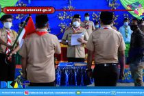 BUPATI DAN WAKIL BUPATI OKU SELATAN MELANTIK LANGSUNG KEMABIRAN DAN KWARRAN KECAMATAN SUNGAI ARE, SINDANG DANAU DAN PULAU BERINGIN.