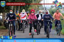 CEK PERSIAPAN PELAKSANAAN SRIWIJAYA RANAU GRAN FONDO, PJS.BUPATI OKU SELATAN GOWES BARENG DI DESA SURABAYA DAN KUNJUNGI BEBERAPA OBYEK WISATA DI KAWASAN  DANAU  RANAU