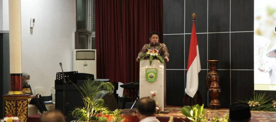 MEWAKILI PJS BUPATI OKU SELATAN, KEPALA DINAS PERTANIAN OKU SELATAN HADIRI KUNJUNGAN KERJA INSPEKTUR JENDRAL KEMENPERTA RI