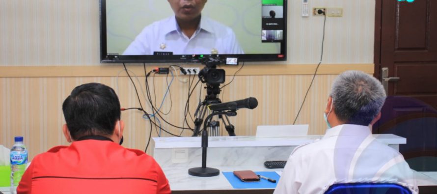 SP4N LAPOR! KABUPATEN OKU SELATAN IKUTI RAKOR SP4N LAPOR! SE SUMSEL SECARA VIRTUAL