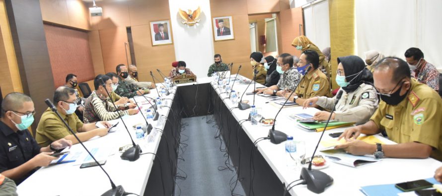 PJS. BUPATI OKU SELATAN HADIRI RAPAT PEMANTAPAN EVENT SRIWIJAYA RANAU GRAND FONDO TAHUN 2020 BERSAMA GUBERNUR SUMATERA SELATAN