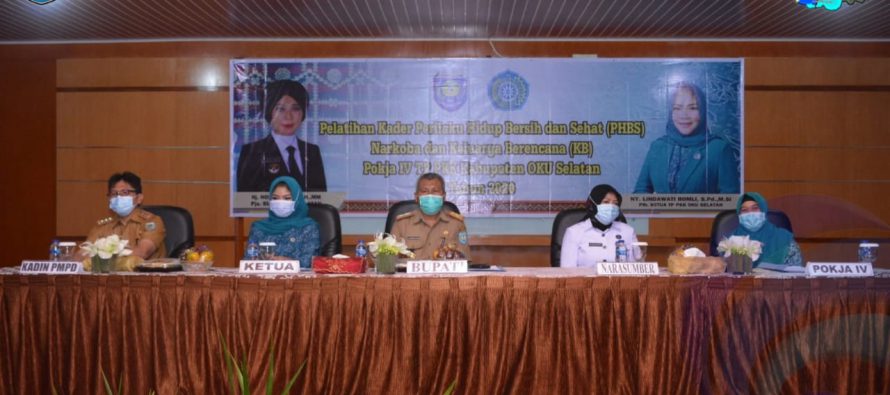 TP PKK KABUPATEN OKU SELATAN GELAR PELATIHAN PRILAKU HIDUP BERSIH DAN SEHAT (PHBS), NARKOBA, DAN KELUARGA BERENCANA (KB) TAHUN 2020