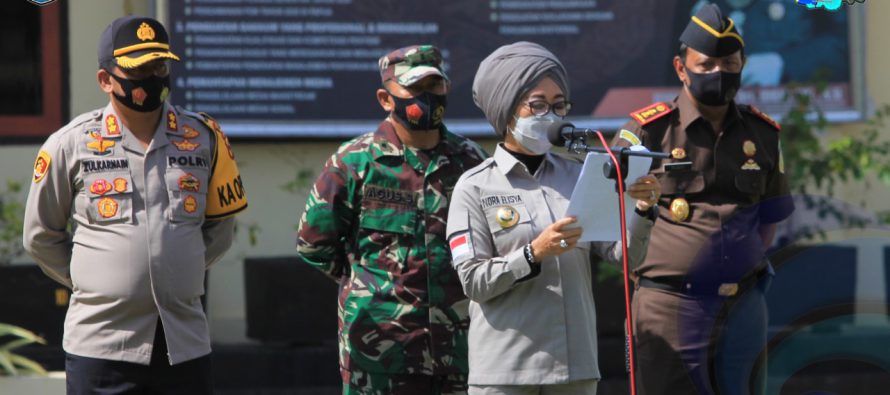 PJS. BUPATI OKU SELATAN HADIRI APEL KESIAPSIAGAAN TERPADU DALAM RANGKA ANTISIPASI BENCANA ALAM DI SUMATERA SELATAN TAHUN 2020