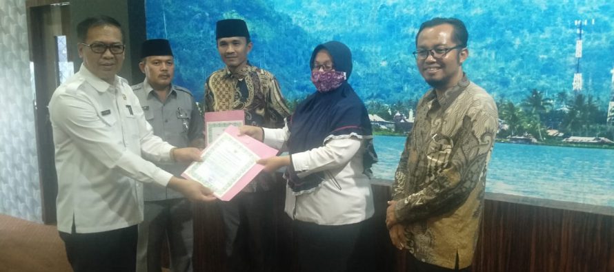PEMERINTAH KABUPATEN OKU SELATAN MERAIH PENGHARGAAN DALAM LOMBA VOKALIS QASIDAH DI TINGKAT PROVINSI SUMATERA SELATAN