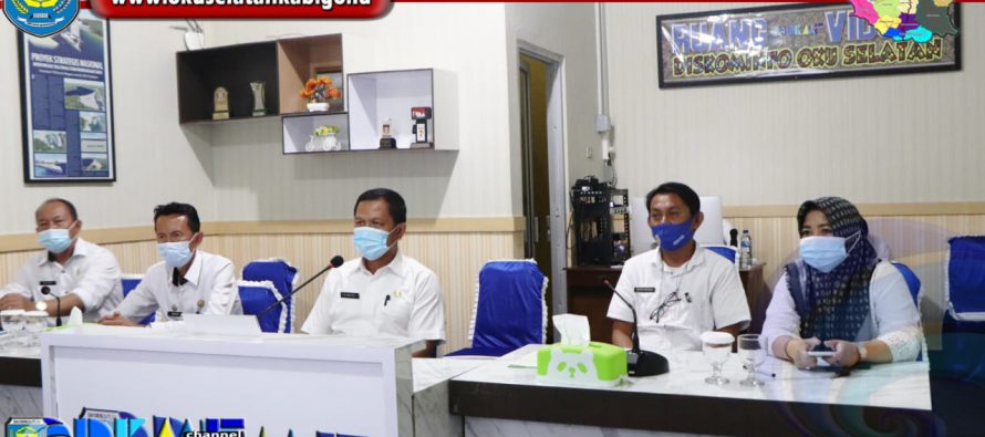 PEMERINTAH KABUPATEN OKU SELATAN IKUTI PENYERAHAN DIPA DAN TKDD 2021 OLEH PRESIDEN RI SECARA VIRTUAL