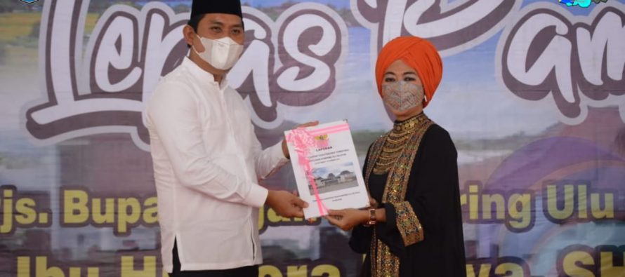 MASA TUGAS SELESAI, PEMKAB OKU SELATAN GELAR LEPAS PAMIT PJS. BUPATI OKU SELATAN HJ. NORA ELISYA, S.H.,M.M.