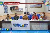 WAKIL BUPATI OKU SELATAN IKUTI RAKOR BERSAMA MENDAGRI TERKAIT TAHAPAN KESIAPAN PILKADA TAHUN 2020 DENGAN MEMATUHI PROTOKOL KESEHATAN
