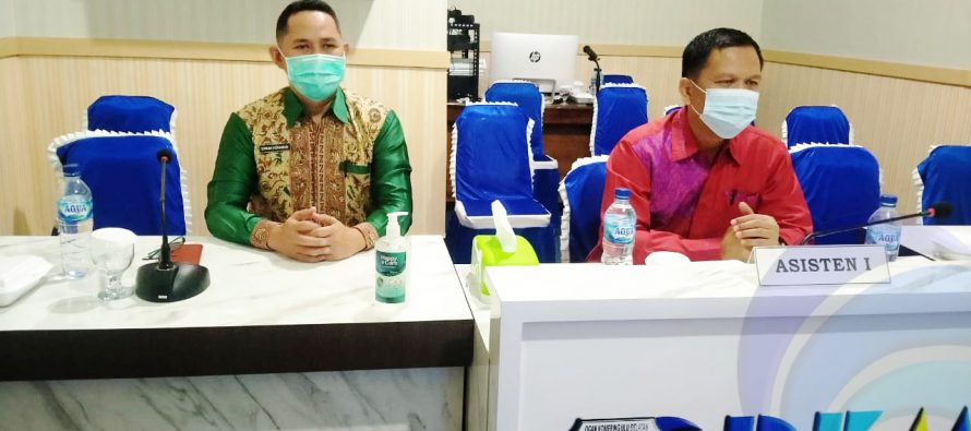 PEMKAB OKU SELATAN IKUTI  RAKORNAS BKN TAHUN 2020 SECARA VIRTUAL DENGAN TEMA “PENERAPAN DIGITALISASI MANAGEMEN ASN DI ERA ADAPTASI KERJA BARU”