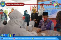 TP PKK KABUPATEN OKU SELATAN GELAR KEGIATAN RAPID TEST GRATIS UNTUK KAUM PEREMPUAN DALAM RANGKA PERINGATAN HARI IBU TAHUN 2020